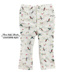 Carter's 12m Colorful Bird & Butterfly Print Pants